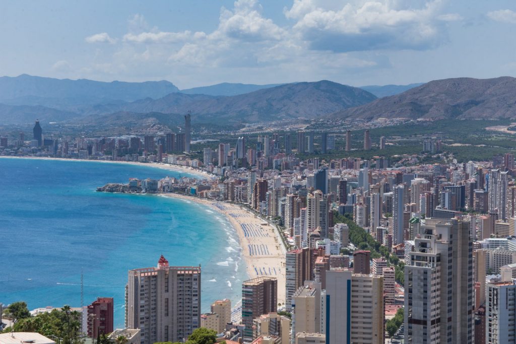 Vistas de Benidorm