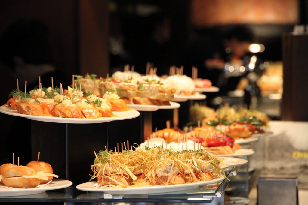Un montón de pintxos