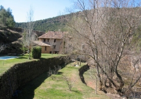 Paseo de llegada a la casa