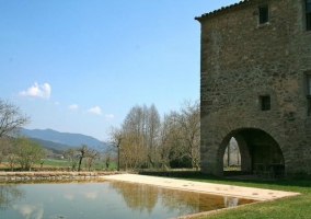 Piscina junto a la Casa Rural