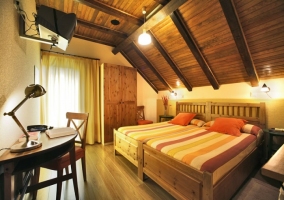 Habitación doble 2 camas