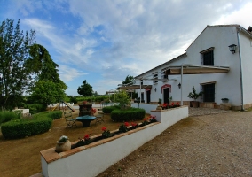 La finca y los jardines