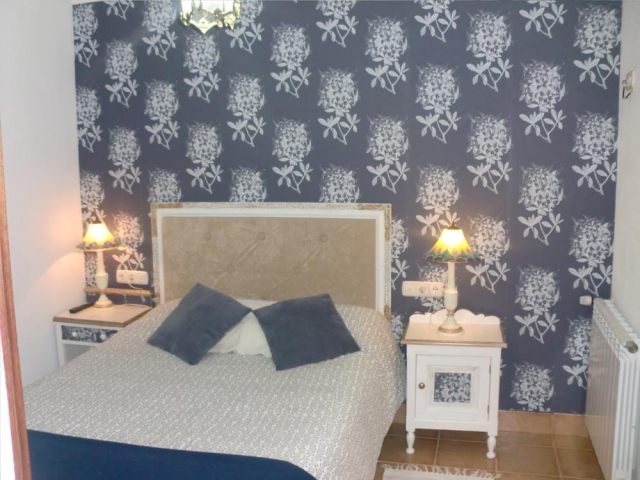 Pared con estampado
