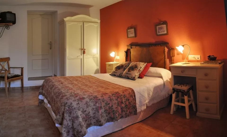 Habitación con porche