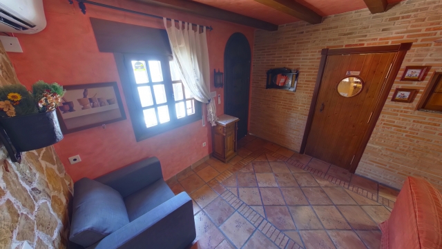 Salon y puerta