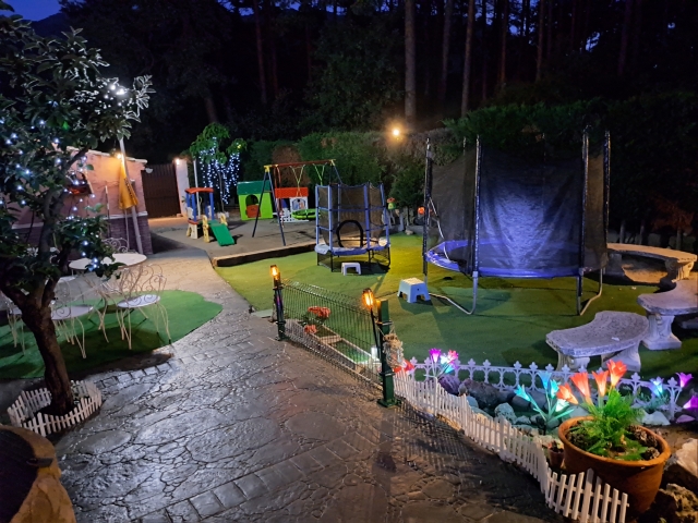 parque noche