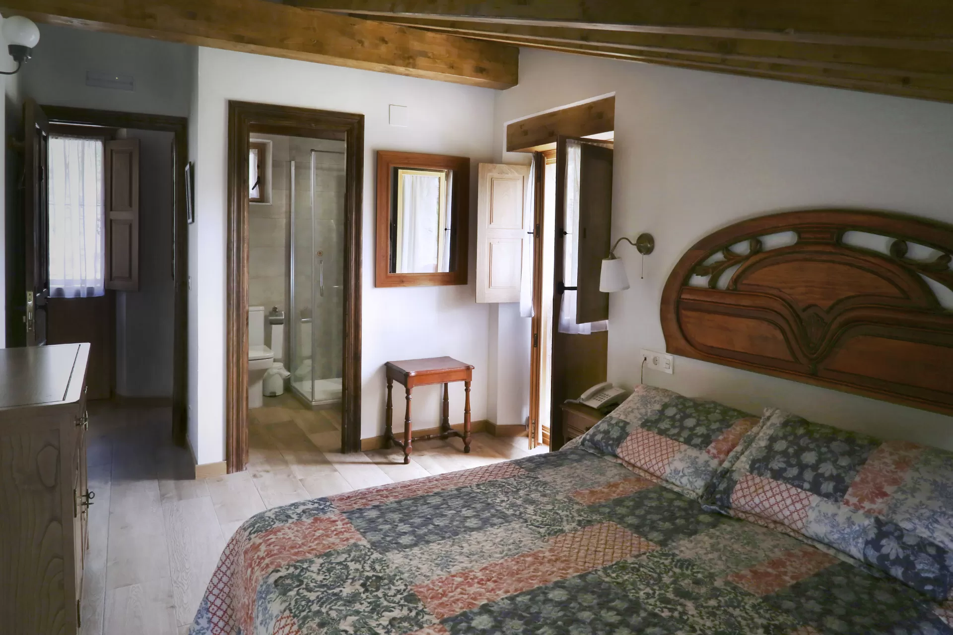 Dormitorio matrimonio buhardilla
