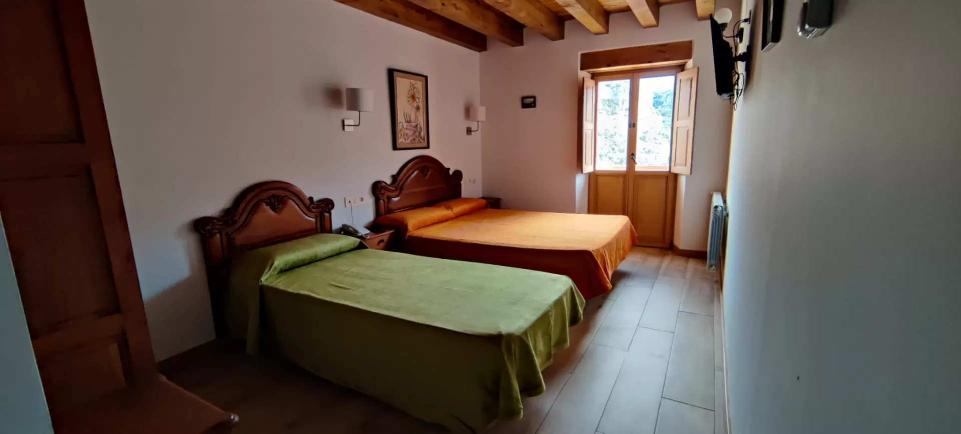 Dormitorio doble con supletoria