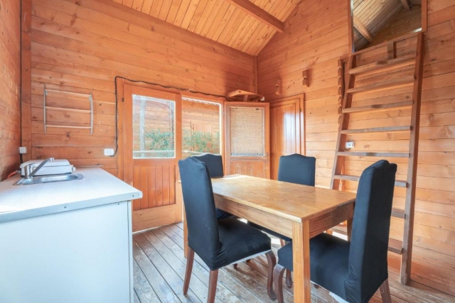 Barraca amplio interior