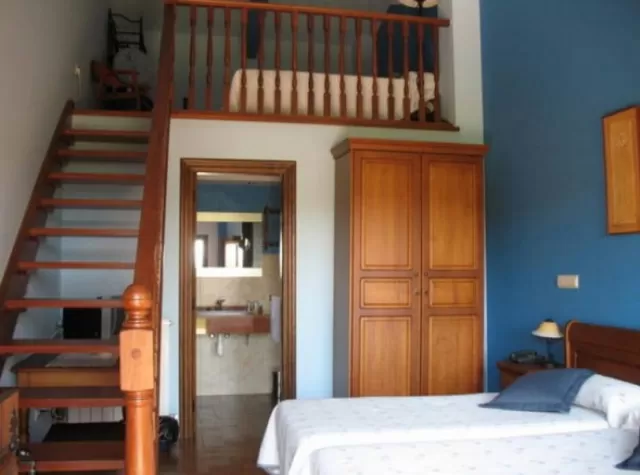 Dormitorio doble 2 camas con Terraza