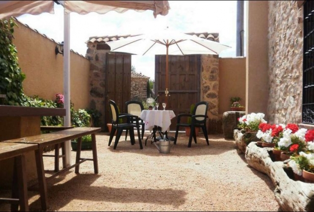 Vistas del patio equipado