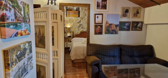 Salita de estar y dormitorio