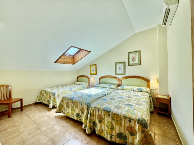 Dormitorio abuhardillado