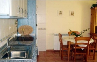 Cocina con fregadero