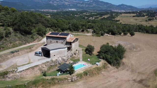 Amplias vistas de la finca 