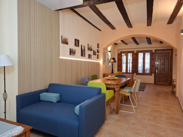 Amplio comedor y sala