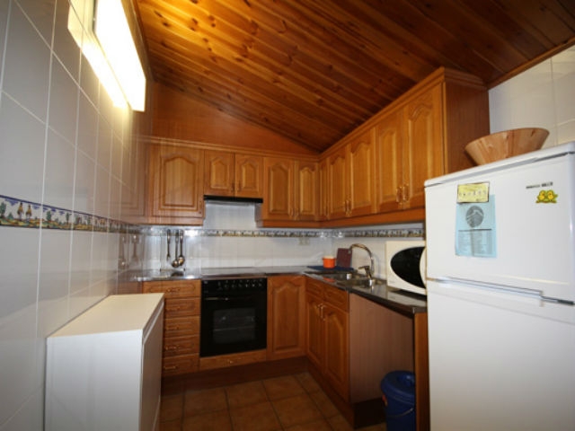 Cocina completa con microondas