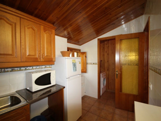 Vista de la cocina