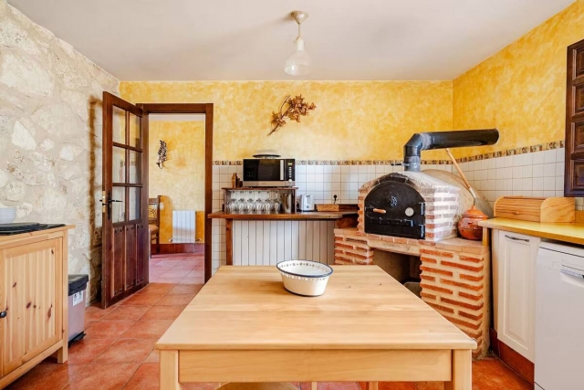 Cocina con horno 