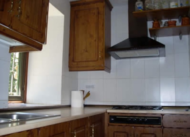 Cocina completamente equipada