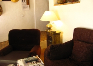 Cómodos sillones del salón