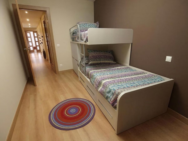 Dormitorio equipado 