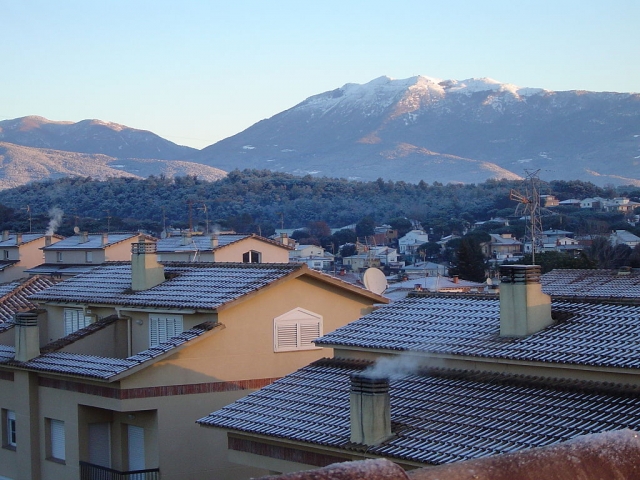 Al fondo el Montseny