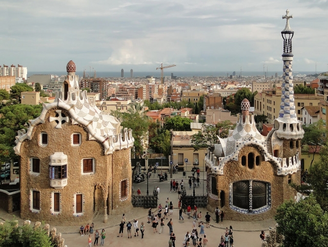 Entrada al parque Güell