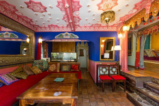 Sala de estar con sillones