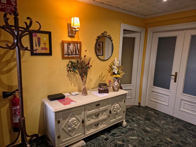 Recibidor del alojamiento