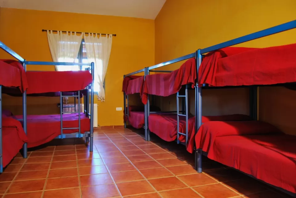 Cama en habitación