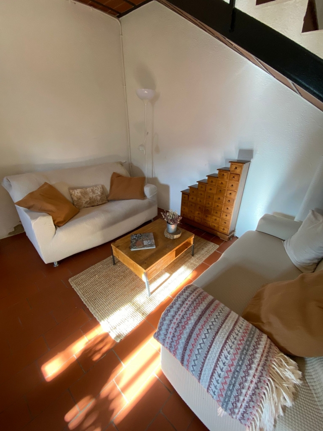 Salon con sofas