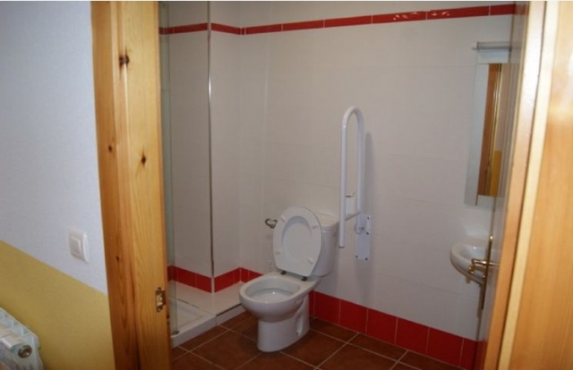 Cuarto de bano adaptado