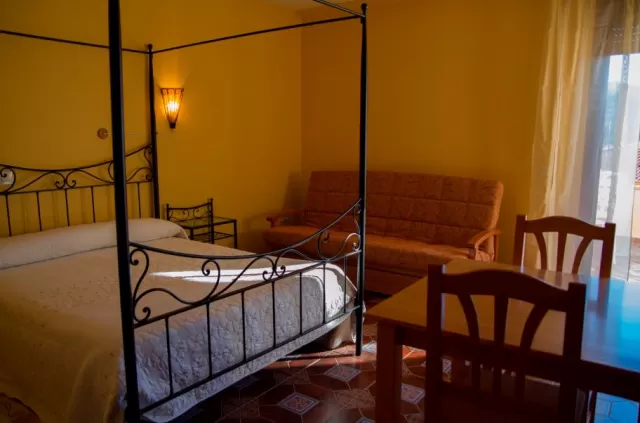 Estudio con terraza y cocina