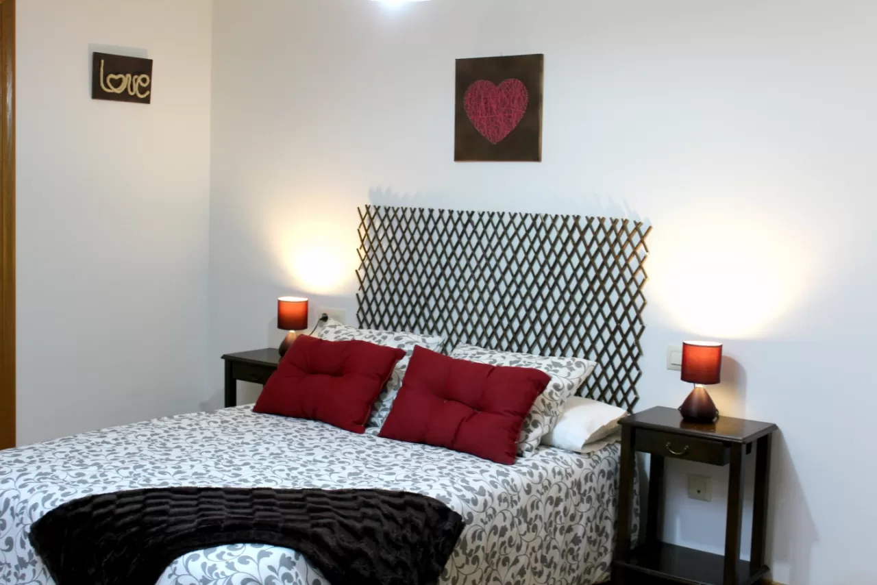 Double room adapted people with reduced mobility