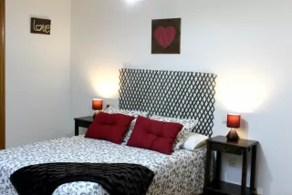 Double room adapted people with reduced mobility