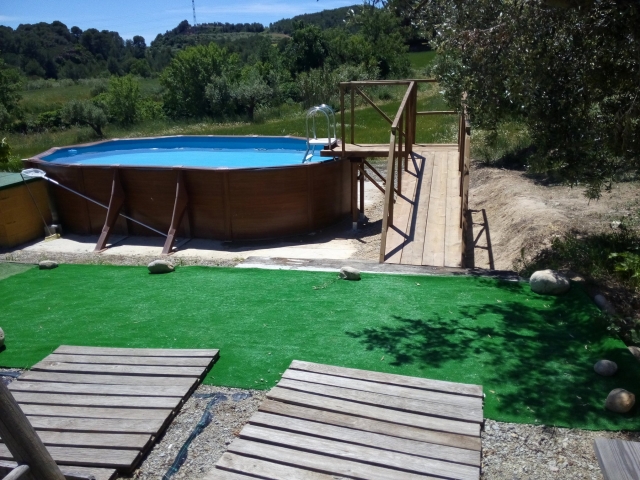 Vistas de la piscina 