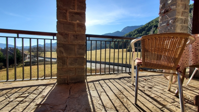 Terraza con vistas