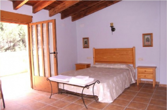 Dormitorio doble con salida al exterior 