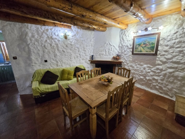 Sala con chimenea