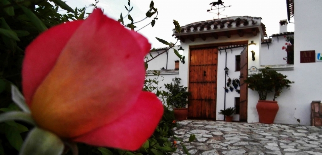 Entrada al cortijo