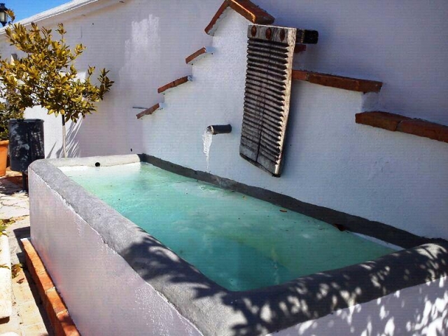Fuente del patio