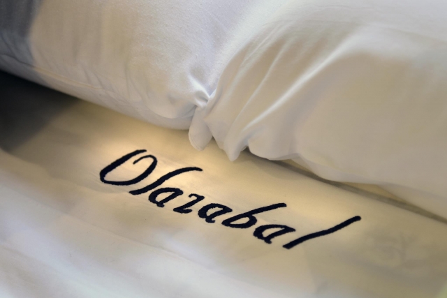 Detalle de las sabanas