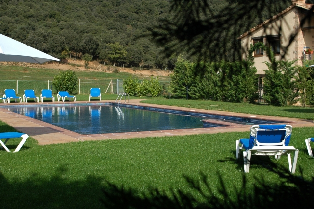 Acceso a la piscina