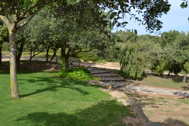 Vistas de los jardines