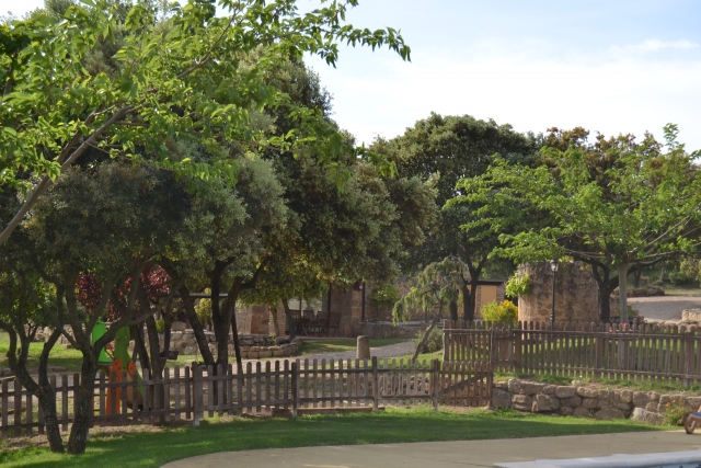 Vistas de los jardines