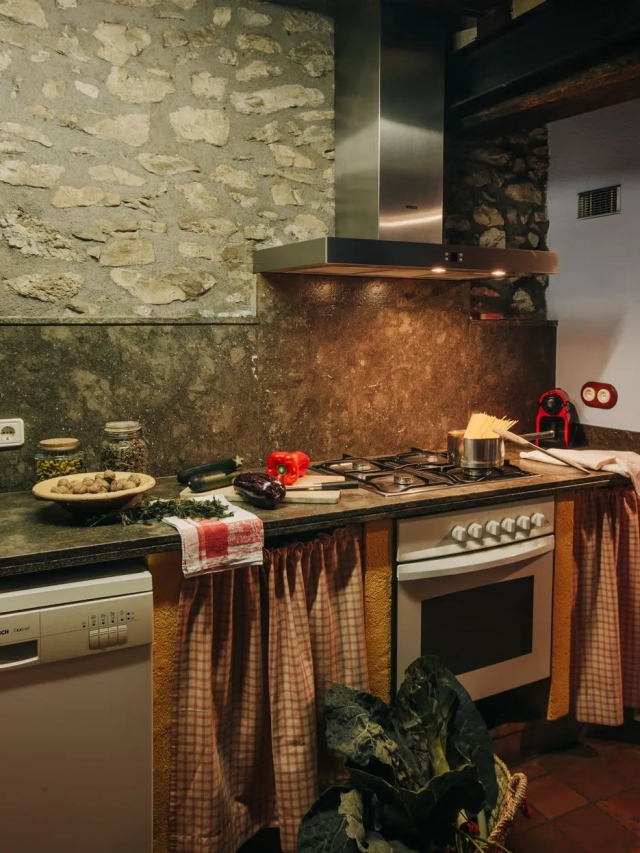 Cocina con menaje 