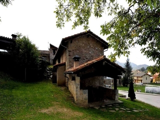 Vista del porche de la casa