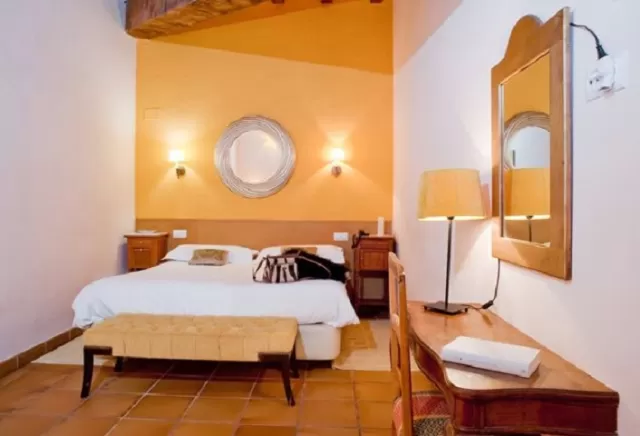 Dormitorio doble en casita