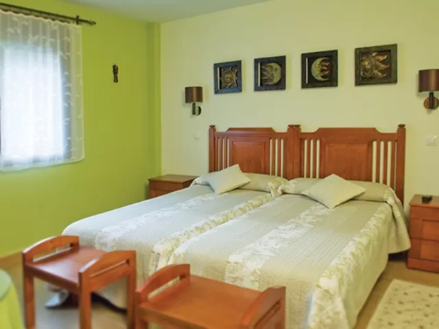 Habitación verde